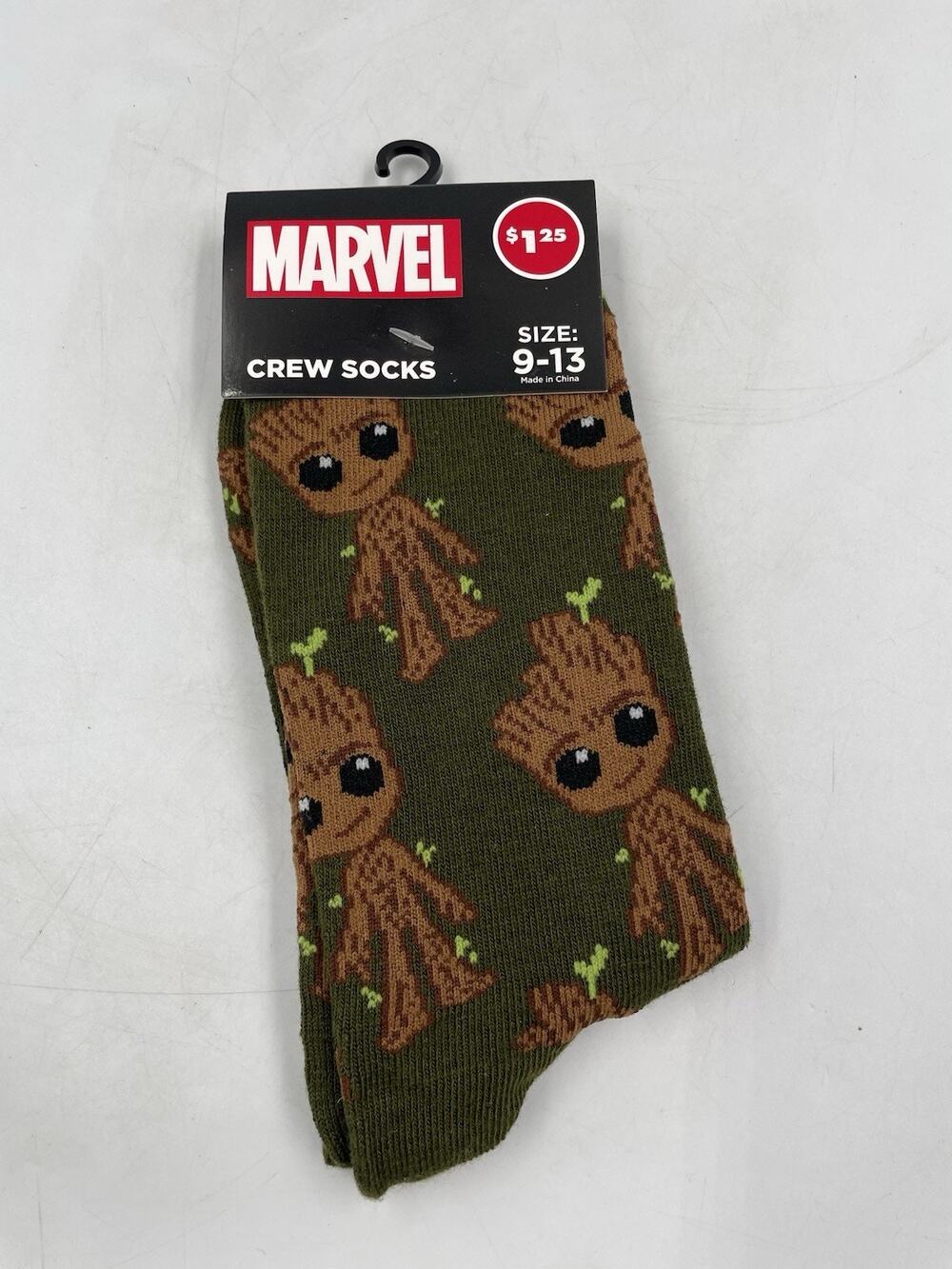 NEW Marvel Baby Groot Socks Size 9-13